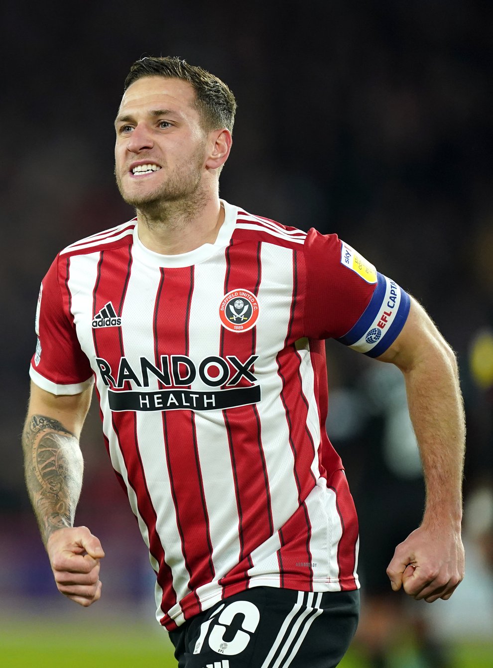 Billy Sharp was on target for the Blades (Mike Egerton/PA)