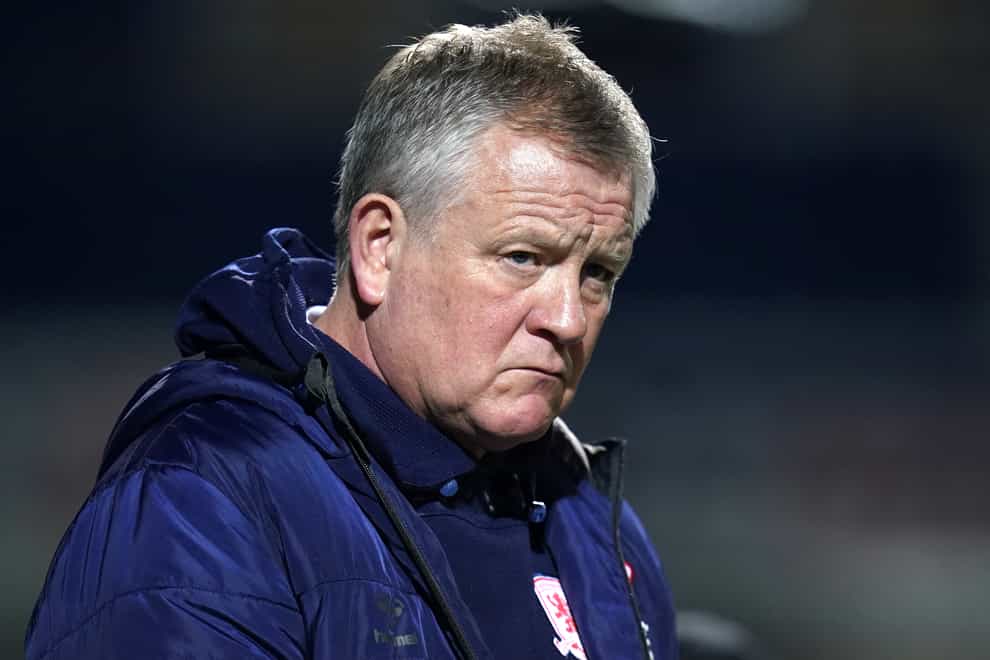 Chris Wilder saw his side claim a point at QPR (Adam Davy/PA)