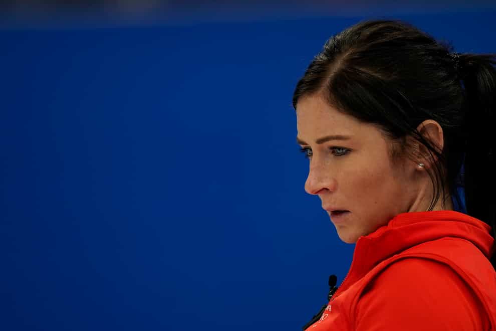 Eve Muirhead’s error cost her team dear against Switzerland (Brynn Anderson/AP)