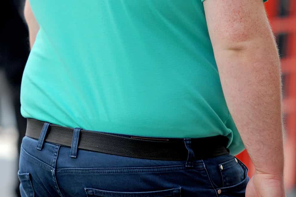 Men who carry extra pounds of fat ‘more likely to break a bone’ (Lauren Hurley/PA)