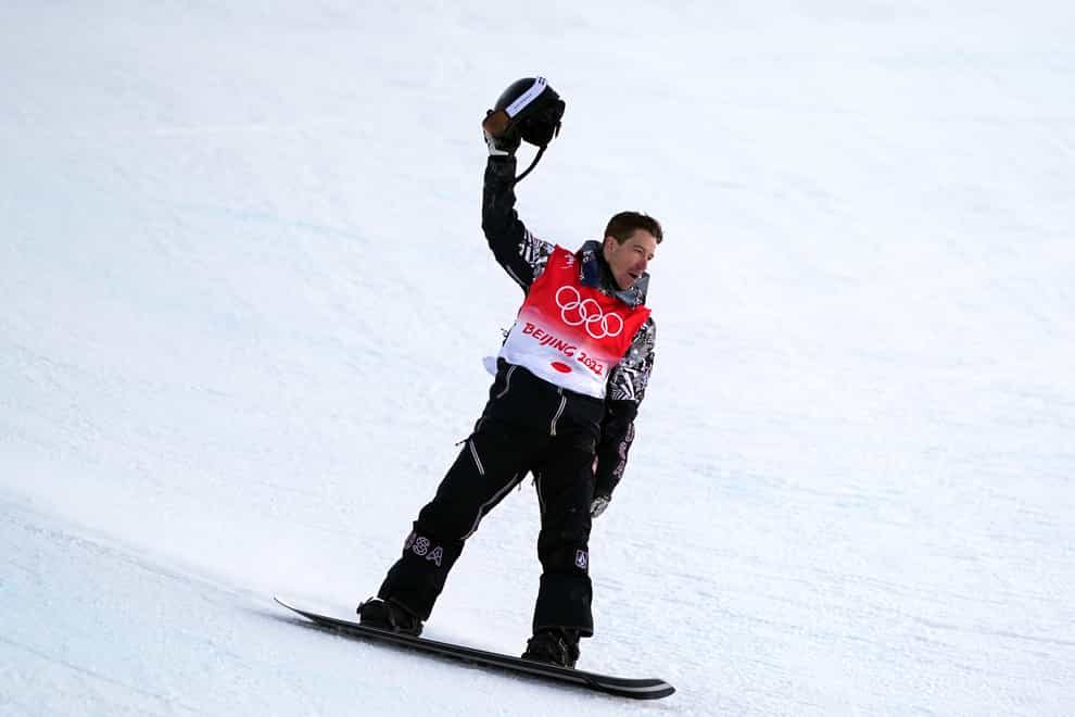 Shaun White narrowly failed to end his career with another Olympic medal (Andrew Milligan/PA)