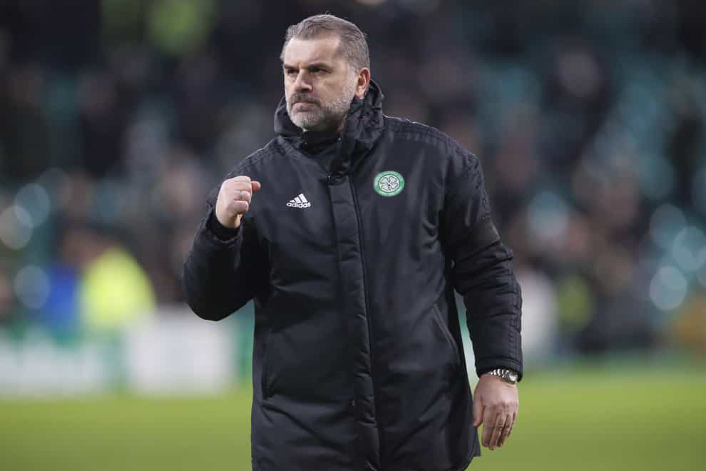 Celtic manager Ange Postecoglou has more options in selection (Steve Welsh/PA)