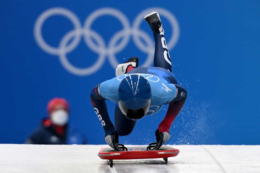Laura Deas endured a poor start to her Olympic skeleton campaign (Robert Michael/DPA)