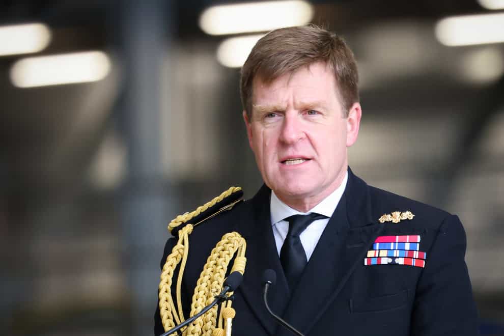 Sir Ben Key spoke to defence industry leaders (Crown copyright)