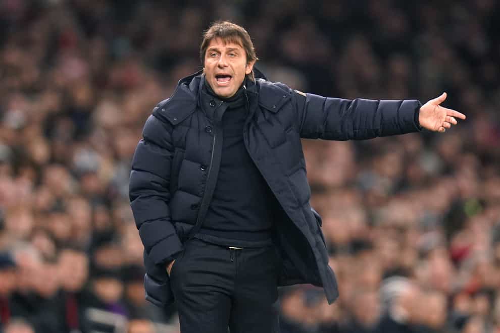 Antonio Conte “lives” for the stress of management (Adam Davy/PA)
