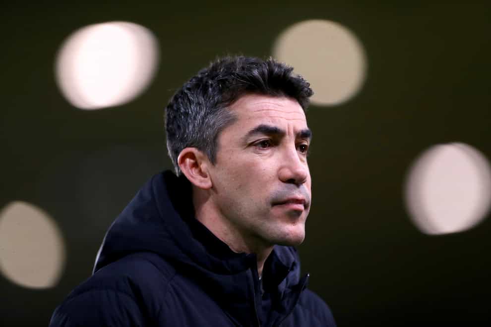 Bruno Lage’s Wolves are eighth in the Premier league (Bradley Collyer/PA).