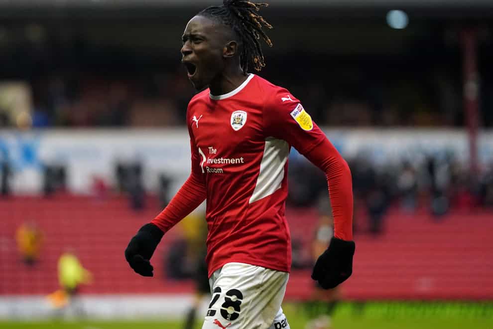 Domingos Quina netted for Barnsley (Tim Goode/PA)