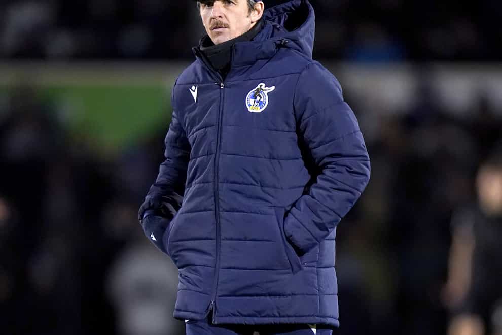Bristol Rovers manager Joey Barton felt his should have been given a penalty (Nick Potts/PA)