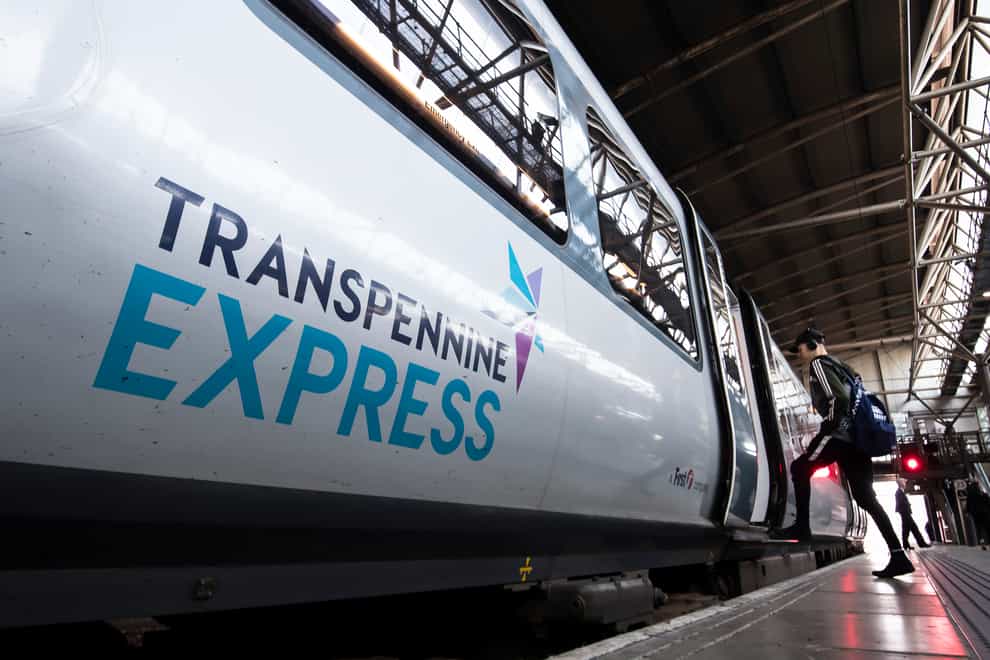 A TransPennine Express train (PA)