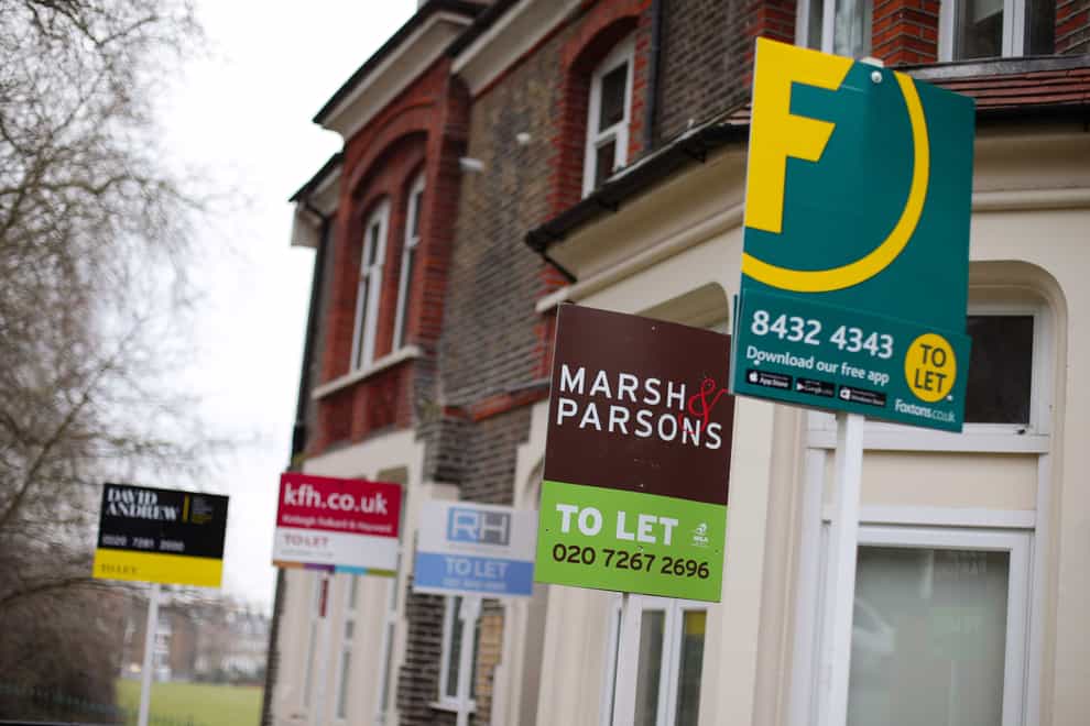 The UK needs nearly 230,000 new private rented homes a year, according to Capital Economics (Yui Mok/PA)