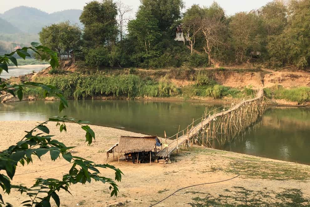 The river at Luang Prabang, Laos (John Wilkinson/University of York/PA)