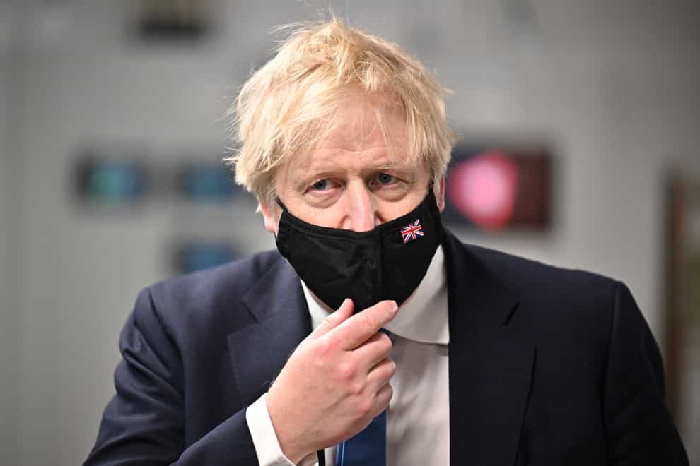 Prime Minister Boris Johnson said ‘of course’ he could lead the Tories into the next general election (Jeff J Mitchell/PA)