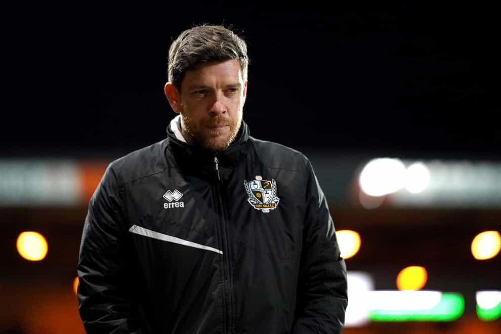 Port Vale boss Darrell Clarke is to take a period of leave due to a family bereavement (Tim Goode/PA)