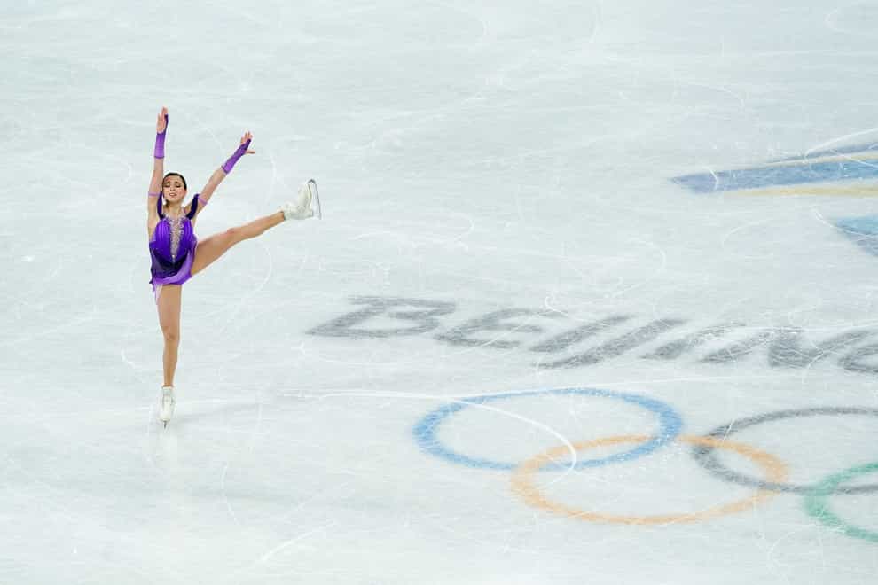 An asterisk will be applied next to Kamila Valieva’s name in the Olympic record books (Andrew Milligan/PA)