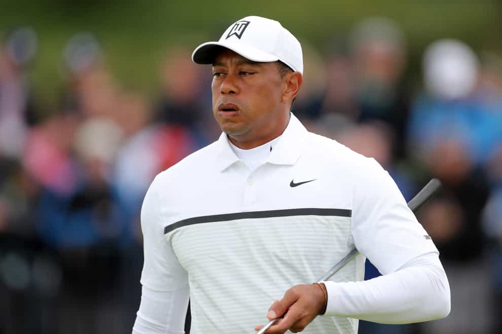 Tiger Woods admits he still has a long way to go before returning to action (Richard Sellers/PA)