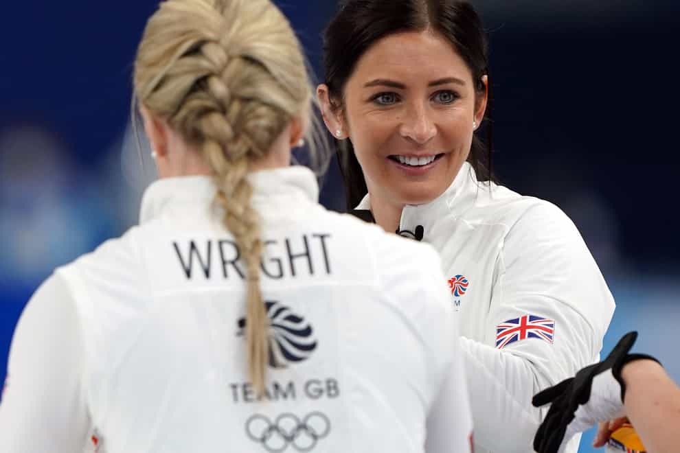 Eve Muirhead fashioned a great escape for Great Britain’s curlers (Andrew Milligan/PA)