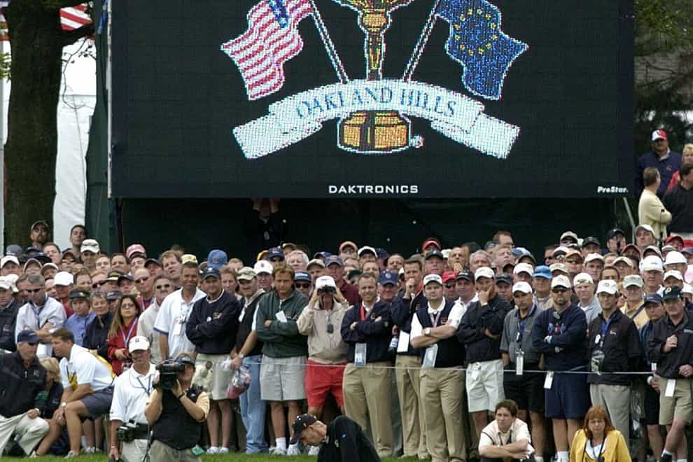Oakland Hills hosted the 35th Ryder Cup in 2004 (Rebecca Naden/PA)