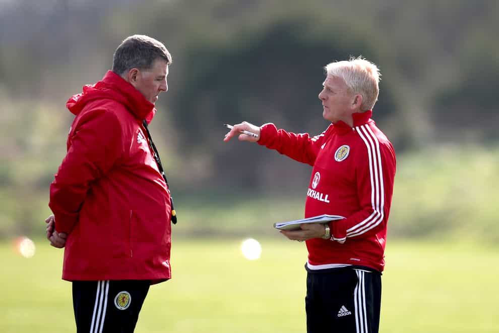 Mark McGhee admitted his relationship with Gordon Strachan helped him get the Dundee job (Jane Barlow/PA)