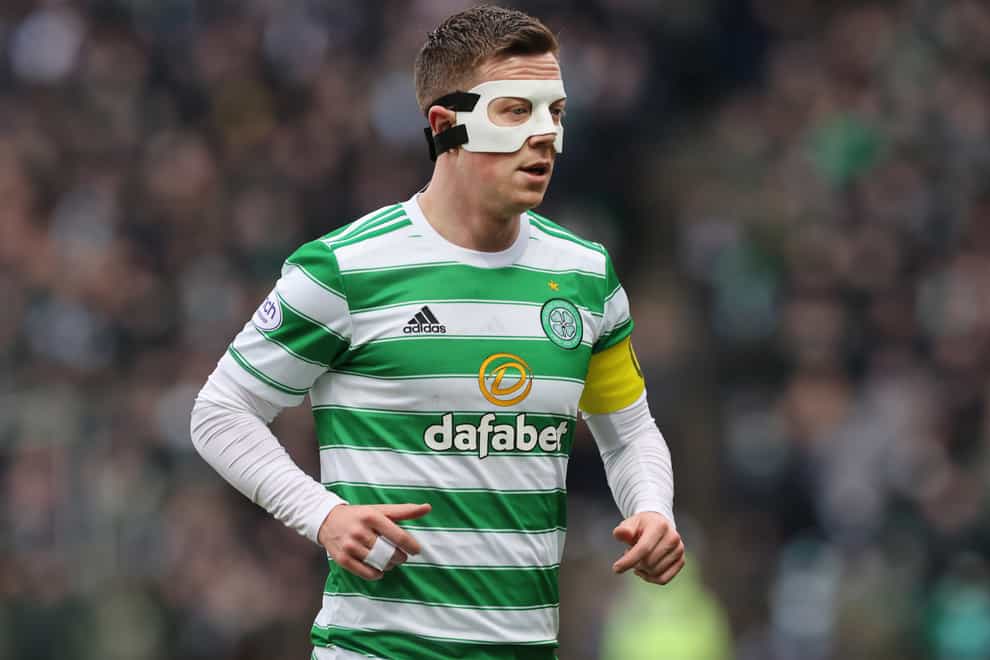 Callum McGregor is determined to bounce back (Steve Welsh/PA)
