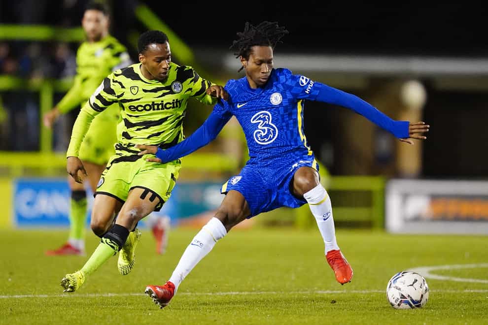 Opi Edwards is unavailable for Forest Green’s clash with Walsall (David Davies/PA)