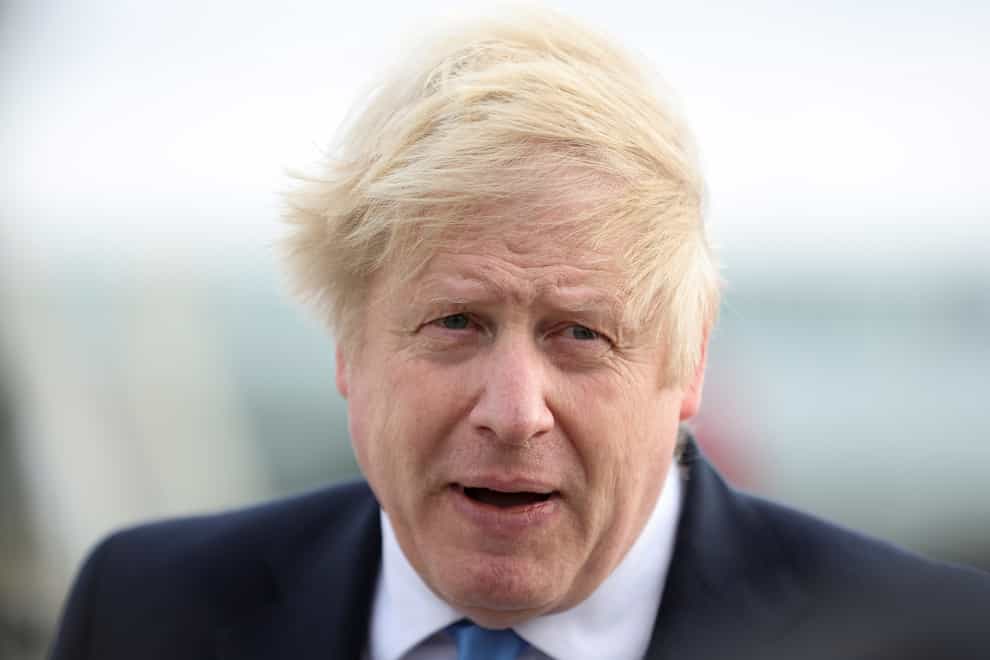 Prime Minister Boris Johnson has sent back his questionnaire to police about partygate (Carl Recine/PA)