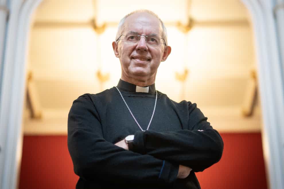 Justin Welby says faith acted as a ‘safety net’ during times of depression (Stefan Rousseau/PA)
