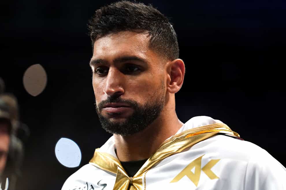 Amir Khan, pictured, strongly hinted he will retire after losing to Kell Brook (Nick Potts/PA)