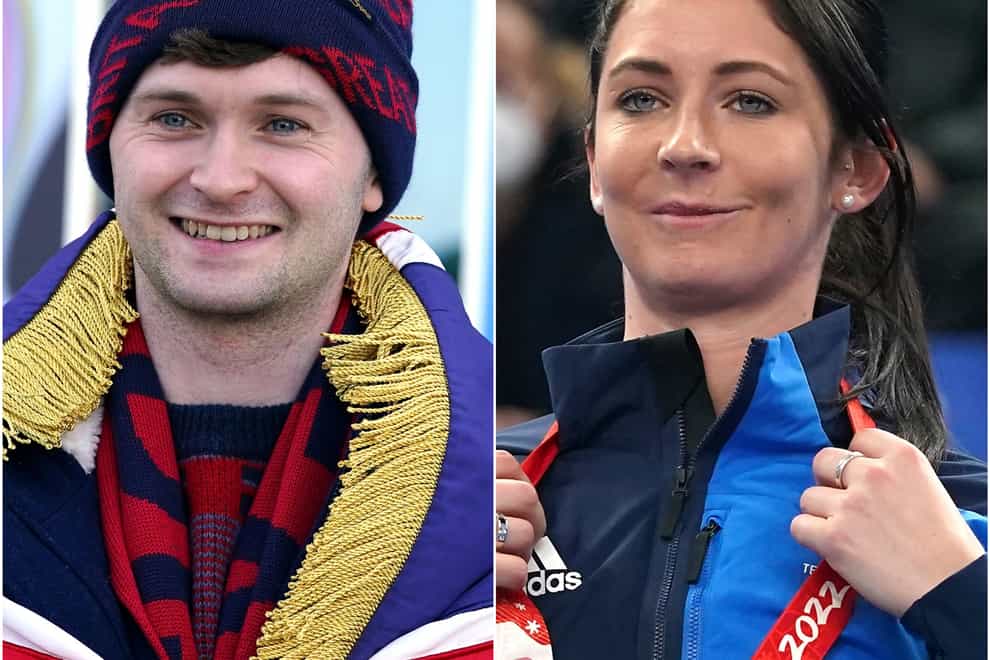 Skips Bruce Mouat and Eve Muirhead led their curlers to medals on the final weekend of the Games (Andrew Milligan/PA Images)