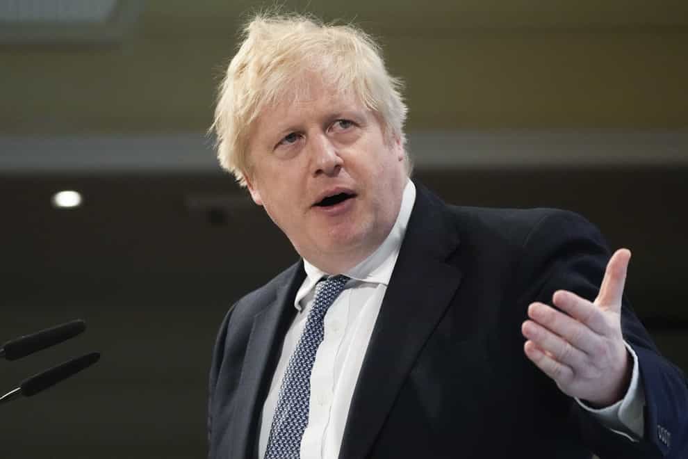 Boris Johnson refused to comment while a police investigation was ongoing (Matt Dunham/PA)