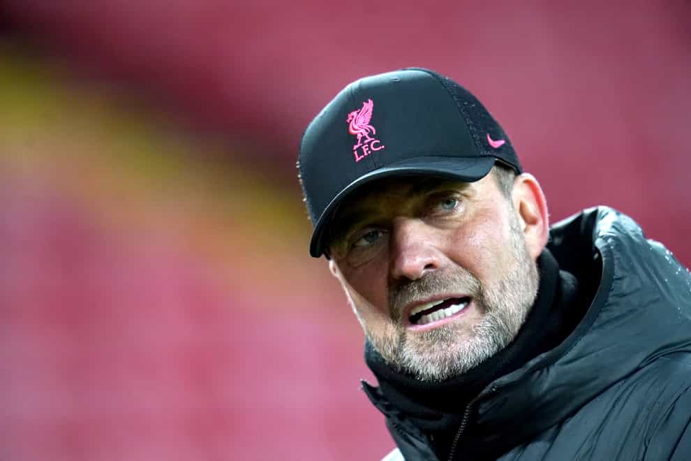 Liverpool manager Jurgen Klopp has urged his players to ignore next Sunday’s looming Carabao Cup final (Nick Potts/PA)