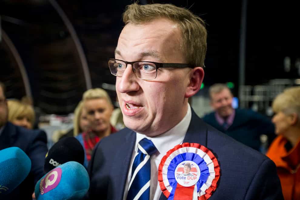 Christopher Stalford MLA has died aged 39 (Liam McBurney/PA)