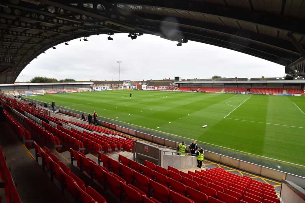 Fleetwood’s League One clash with Sheffield Wednesday has been postponed as a result of storm damage at Highbury Stadium (Anthony Devlin/PA)