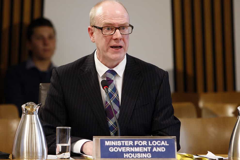 Mental health minister Kevin Stewart said he recognises that the Government has ‘to do more’ (Andrew Cowan/Scottish Parliament/PA)