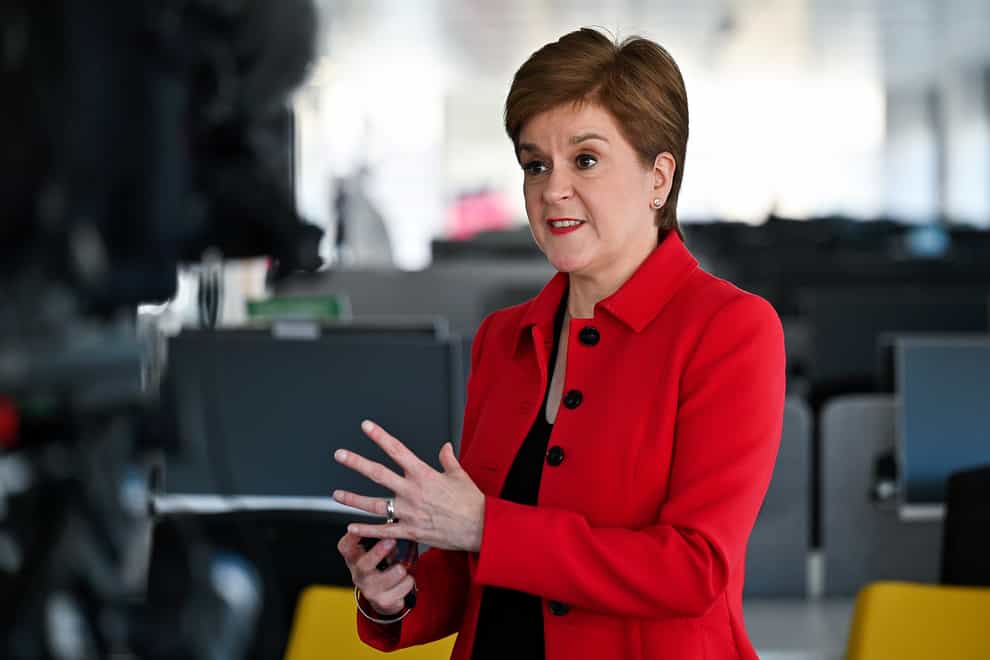 The First Minister said she had ‘expressed frustration’ about the situation to Michael Gove on Monday (Jeff J Mitchell/PA)