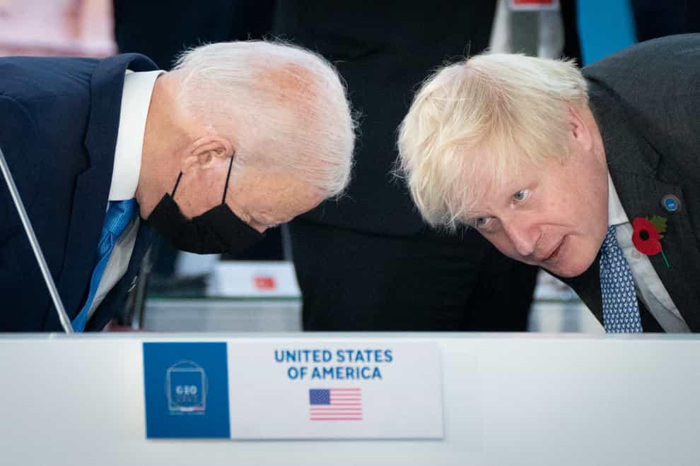Joe Biden and Boris Johnson may be seen as the boys who cried wolf over the Ukraine, a Briton living in the country has said (Stefan Rousseau/PA)