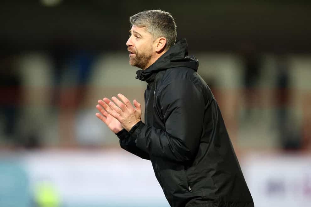 Morecombe manager Stephen Robinson is a target for St Mirren (Richard Sellers/PA)