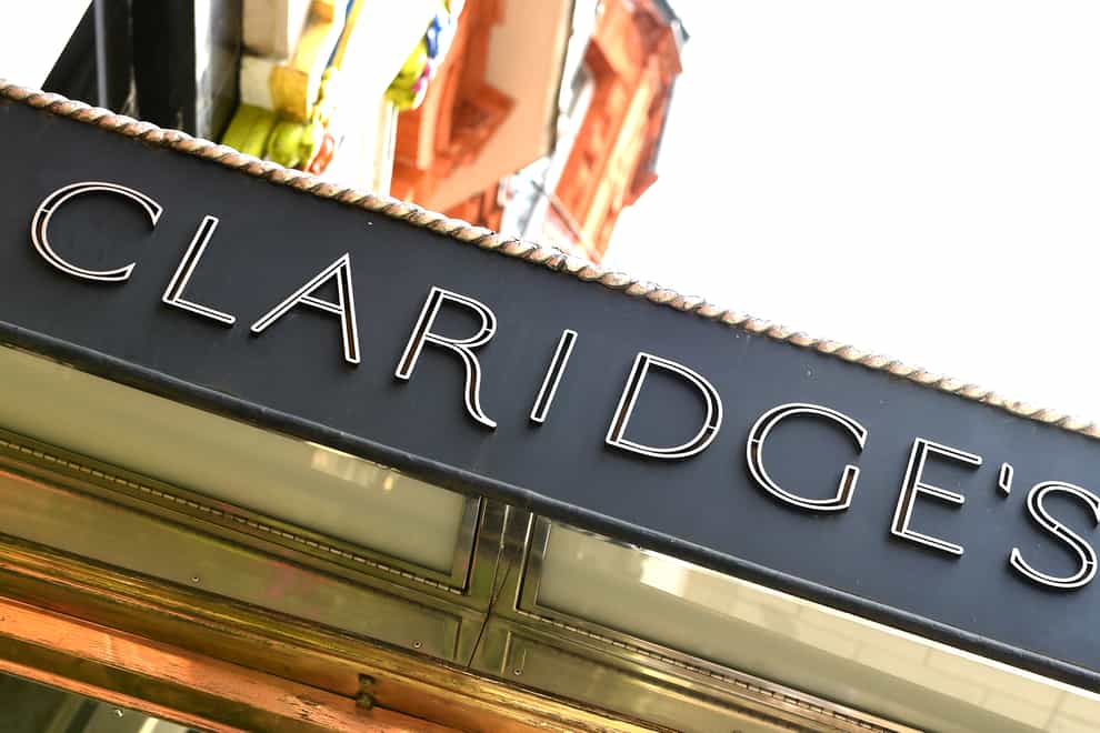 The Claridges Hotel in London