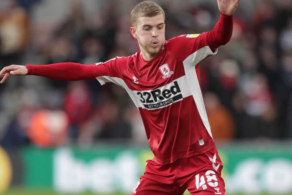 Riley McGree is hoping to make his first start for Middlesbrough (Richard Sellers/PA)