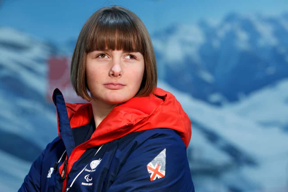 Skier Millie Knight is preparing for her third Paralympics (Tim Goode/PA)