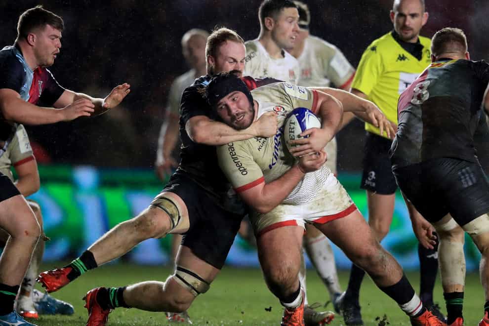 Prop Tom O’Toole (pictured in action for Ulster) has been ruled out of Ireland’s Six Nations match against Italy (Adam Davy/PA Images).