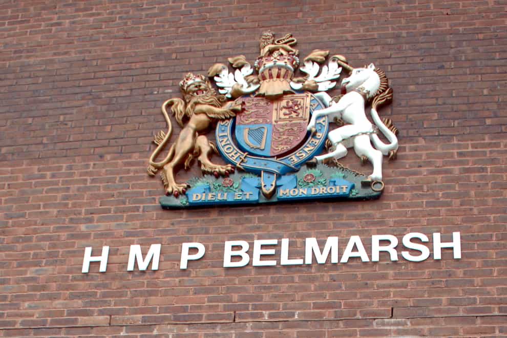 Generic view of Belmarsh Prison in London (Steve Parsons/PA)