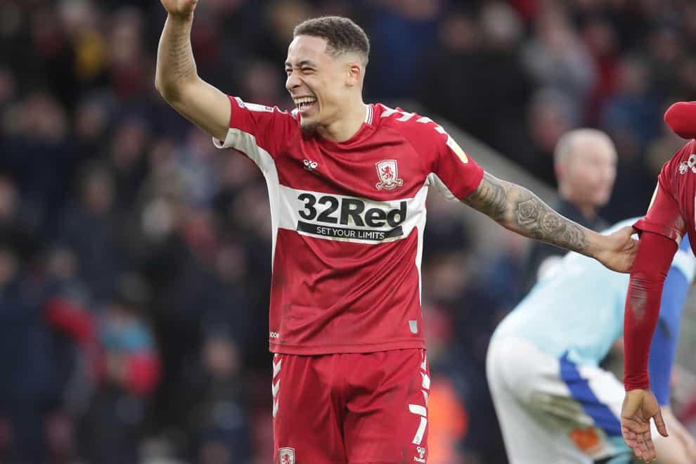 Marcus Tavernier helped Middlesbrough come from behind to beat West Brom (PA)