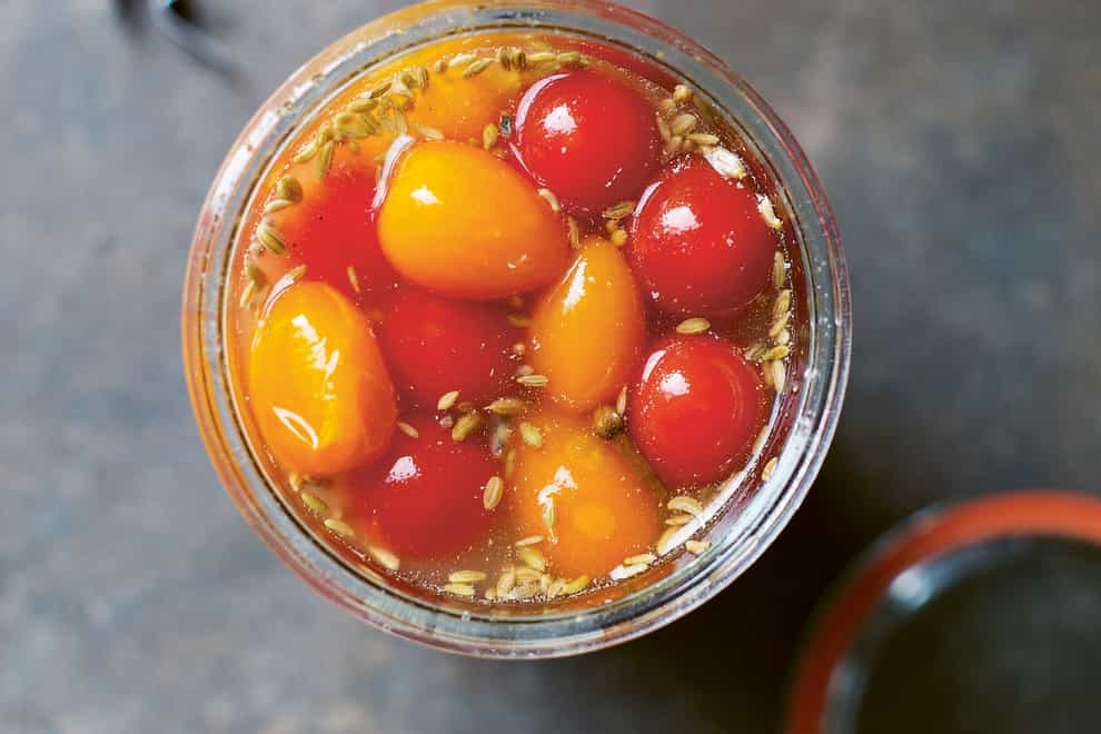 Garam masala cherry tomatoes (Mark Diacono/PA)