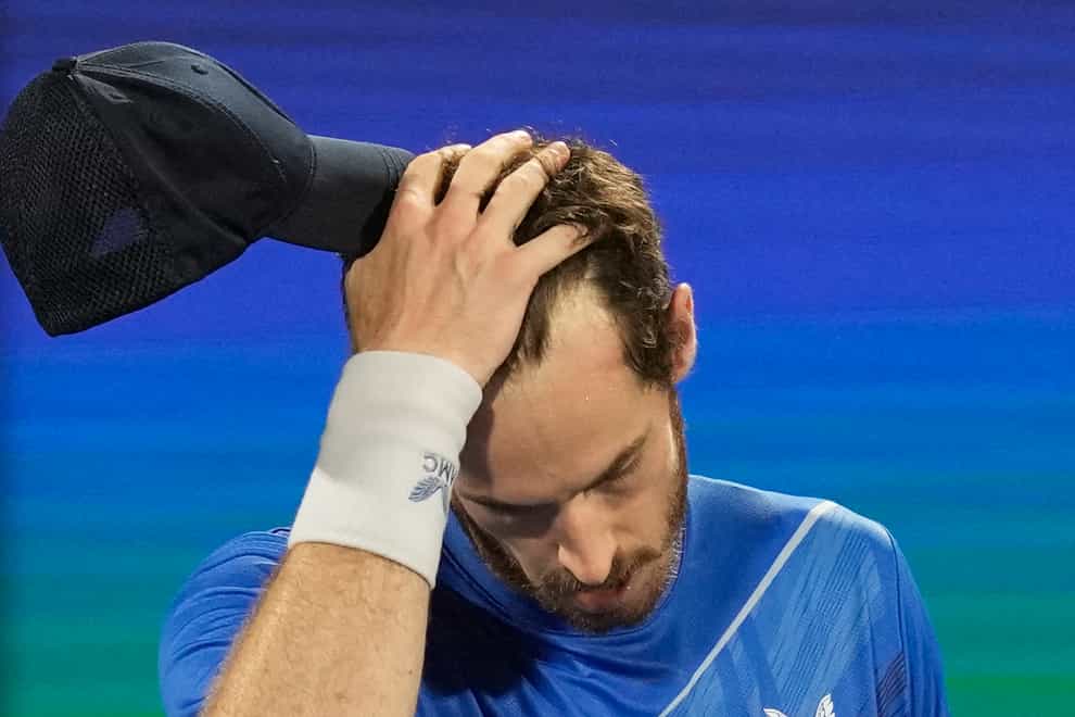 Andy Murray bowed out in Dubai (Ebrahim Noroozi/AP)