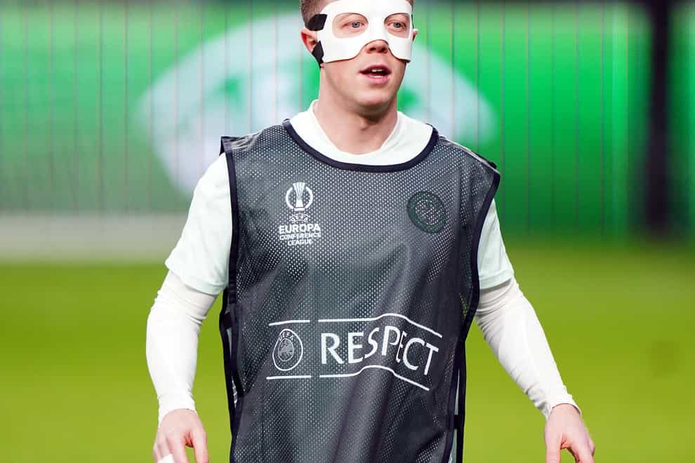 Celtic’s Callum McGregor is looking for a response against Bodo/Glimt (Jane Barlow/PA)