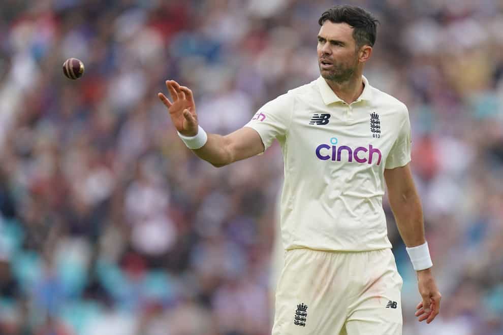 James Anderson is England’s all-time leading Test wicket-taker (Adam Davy/PA)