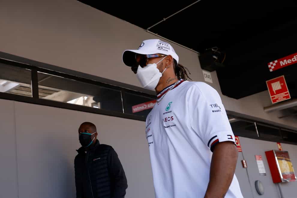 Lewis Hamilton has taken aim at F1’s stewards (Joan Monfort/AP)