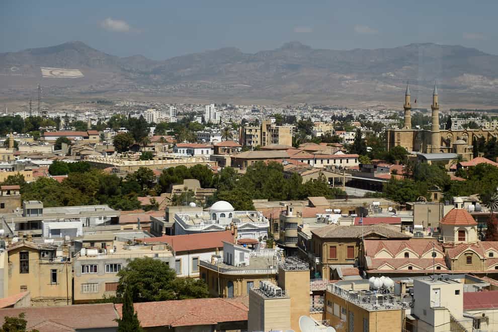 General view of Nicosia in Cyprus (Andrew Matthews/PA)