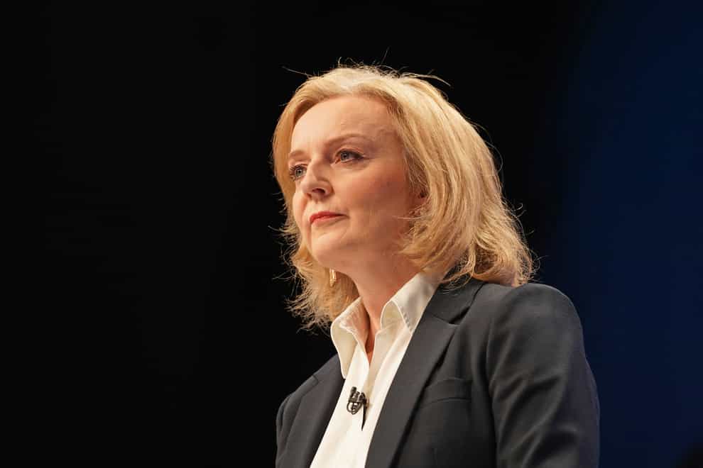 Foreign Secretary Liz Truss has said she condemns Russia’s ‘appalling, unprovoked attack’ on Ukraine (Stefan Rousseau/PA)