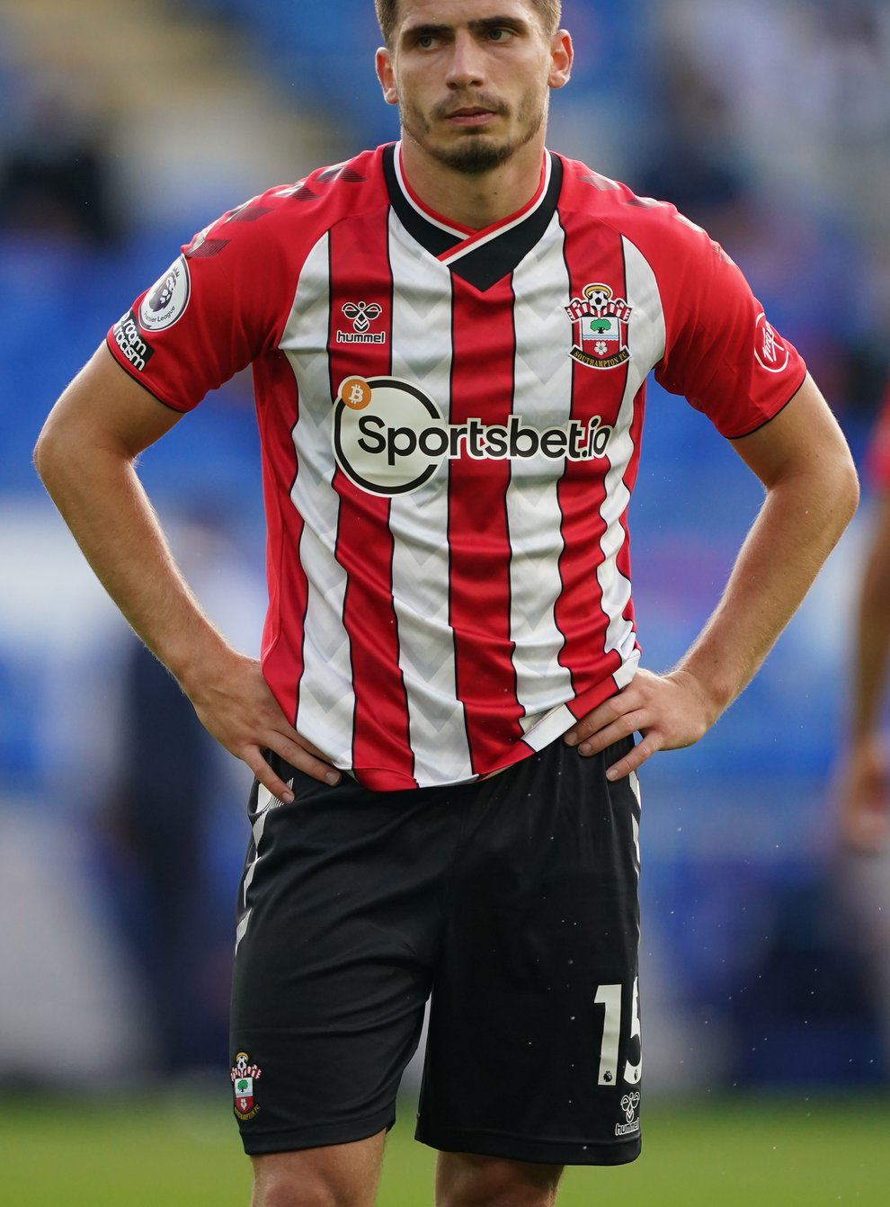 Southampton will have Romain Perraud back available for the visit of Norwich (Nick Potts/PA)